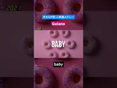 【Guiano】ボカロP別人気曲メドレー