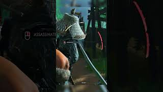 Samurai Power Stealth kill by Aggressive Ghost in tsuhima #shorts #ghostoftsushima