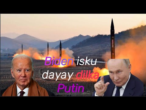 XOG LA YAB LEH AYAA SHEEGAYSA IN BIDEN ISKU DAYAY IN UU DILO PUTIN! IYO WARAR KALE