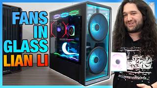 Lian Li Lancool 4 Has Fans in Glass, 217 Infinity, DAN B4, and $45 Case, ft. CEO