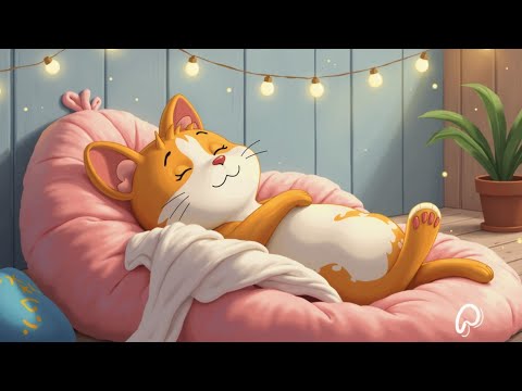 Lofi Cat Sleeping Cozy Vibes Relax Music for Relaxation Study Sleep Peaceful Ambiance