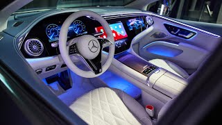 2022 Mercedes EQS 580 | FEATURES AMG FULL Review Interior  #shorts