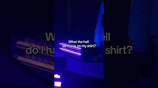 Glow-in-the-dark trap vibes? What’s on this shirt… #TrapSoul #DreamyRap #RickAndMorty #ByteBeatz