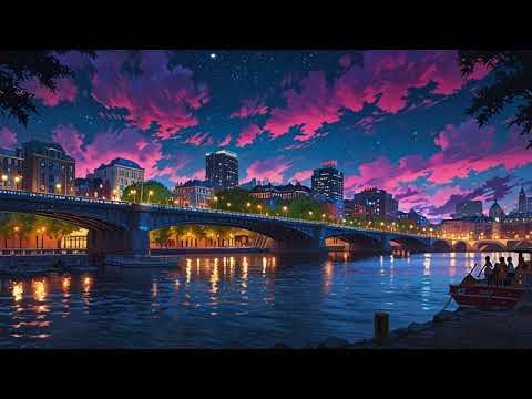 Lofi Hip Hop Relaxation Moonlit Rendezvous