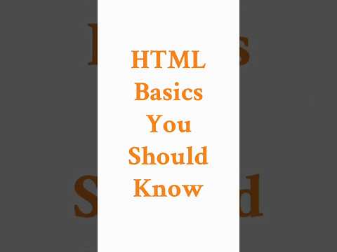 You May Not Know This HTML Tag! Tutorial For Beginners #html #html5