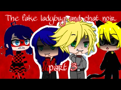 MLB|The reveal|Fake ladybug and chat noir|part 3|gacha club story🐞🐞🐈‍⬛🐈‍⬛