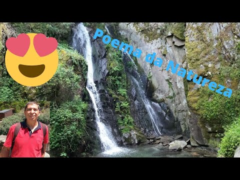 A espetacular cascata da Fraga da Pena