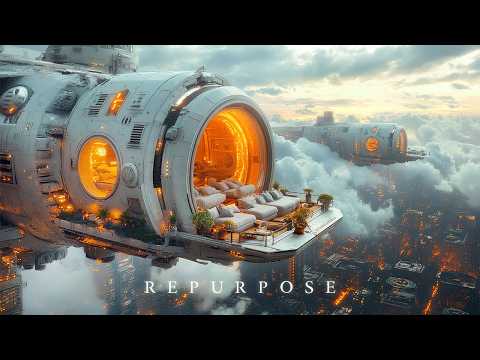 Repurpose: Relaxing Sci Fi Ambient Music 🎧 for Better Focus this Spring (Binaural Beats 3Hz)