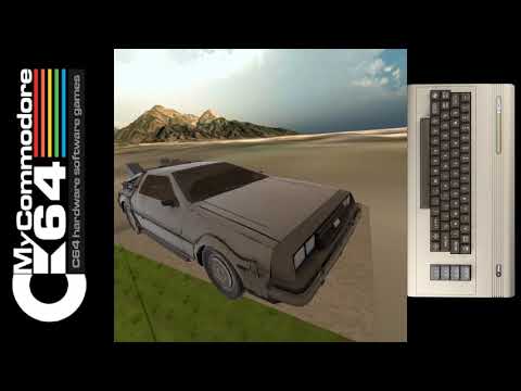 Exploring Virtual Space in Real Commodore 64 (Quest 2)