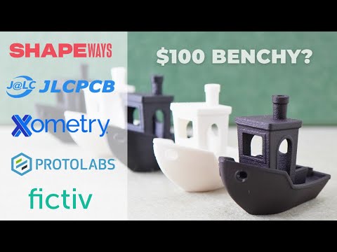Top 5 3D Printing Companies Print a Benchy