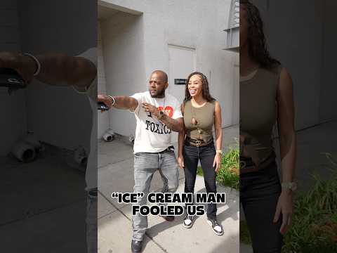 “ICE” Cream Man Fooled Us @DaphniqueSprings  #comedy #immigration #donaldtrump #shorts #funnyvideo