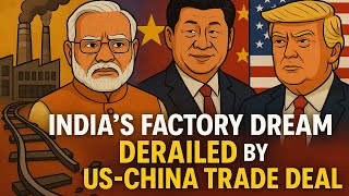 🏭 India’s Factory Dream Derailed? 💔US-China Trade Pact Fallout & Global Shifts 🌏📉 #MakeInIndia - 962