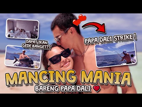 STRIKE❗❗ MANCING MANIA BARENG PAPA DALI DI LABUAN BAJO ! DAPAT IKAN BESAR BANGET 🥰🥰 #VLOG 15