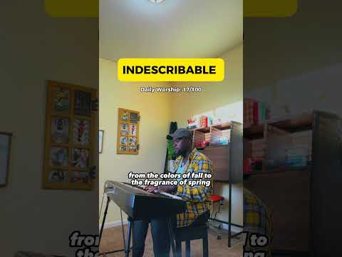 INDESCRIBABLE by Chris Tomlin.