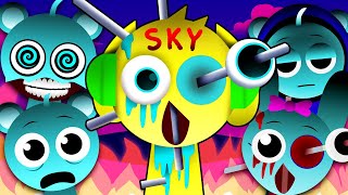 The SPRUNKI SKY BLUE CURSE..??
