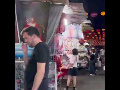 Temple Street, Hong Kong | Nightlife Market Walking Tour | 香港廟街 | 夜生活市場步行遊