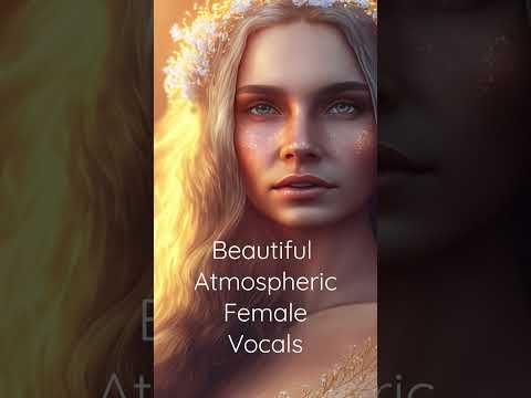 Beautiful Atmospheric Female Vocals #short #relaxingmusic #musicforsleep #calmingmusic