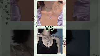 Baddie VS soft girl 🖤💕#vsvideo #goviral #chooseone #vs #baddie#softgirl