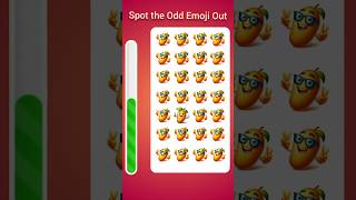 Find The Odd Emoji Out #emojichallenge #oddoneout #viralchallenge #shorts