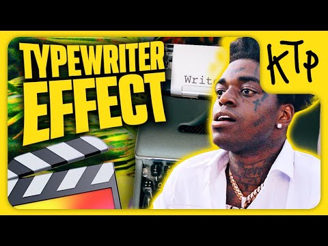 TYPEWRITER Music Video Effect in Final Cut Pro X