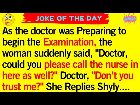 Funny Daily Jokes: "Doctor Visit with a Twist!"