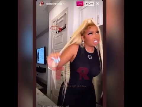 #SHORTS #TRYNOTTOLAUGH LightSkin Keisha Impersonating Nicki Minaj 😂