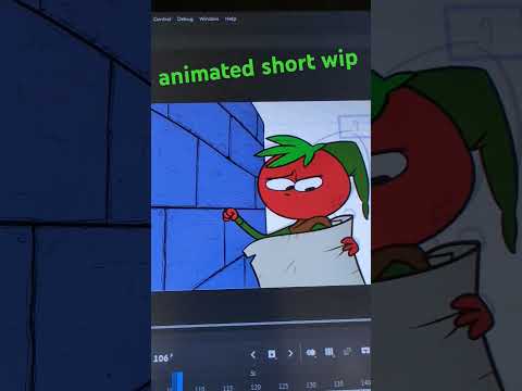 The walls have eyes! #animation #cartoon #shortfilm