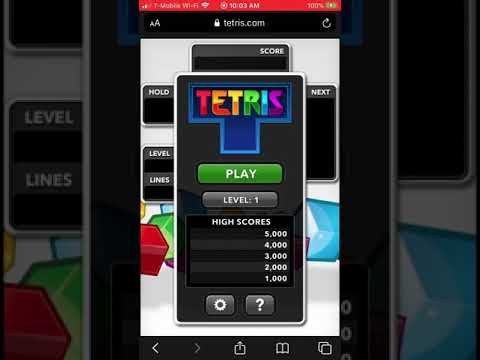 Me playing Tetris edited ✨R A W✨ because of my full storage