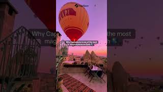 Tag someone you’d get lost in Cappadocia with #cappadociatrip #bucketlistplace #hotairballoon #sun
