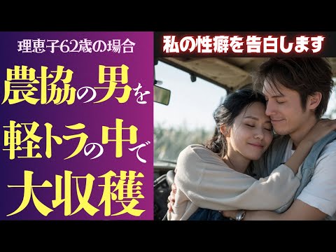【シニア恋愛】「“やっちゃいけない場所”で燃える」車内 トイレ 給湯室…農家の女62歳の場合