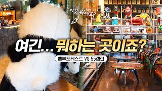 여긴 도대체 뭐하는 곳이에요? 김포 대형 카페 대나무 숲 뱀부포레스트&아트 갤러리 55갤런