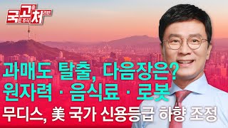 과매도 탈출, 다음장은? 원자력, 음식료, 로봇! 무디스, 美 국가 신용등급 하향 조정 | 김종철 | 국고처 05/17
