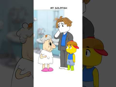 My Golfish Died #funny #animation #cartoon #memes #comedy #roblox