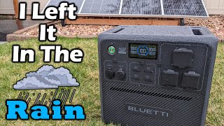 The NEW Bluetti AC240 - Rain Tested!  Full In-Depth Testing & Review Video