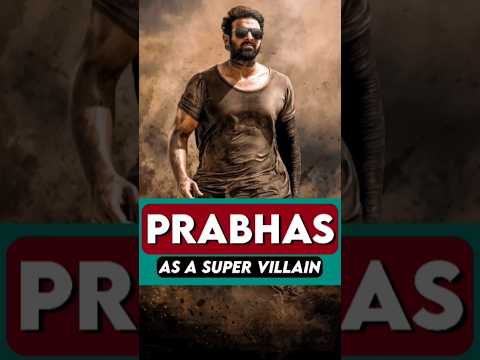 "Prabhas Goes Dark as PVCU’s Ultimate Supervillain!" #prabhash #bollywood #south #shorts #shortsfeed