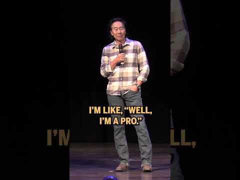 When the line between “joke” and ‘insult’ blur… #henrycho #standupcomedy