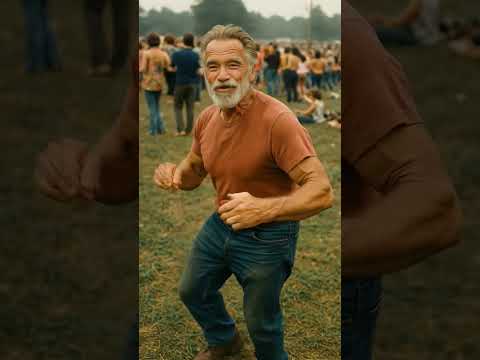 AI Fanmade Arnold Dance #ai #klingai #arnold #chervonaruta #ukraine