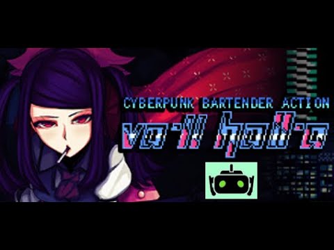 #1【VA-11 Hall-A: Cyberpunk Bartender Action】バーテンダーになる
