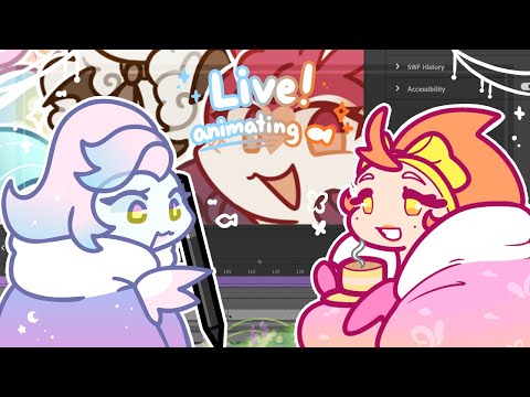 Day 1 🐟 RPG Animation Stream! (feat.@crunchrcll)