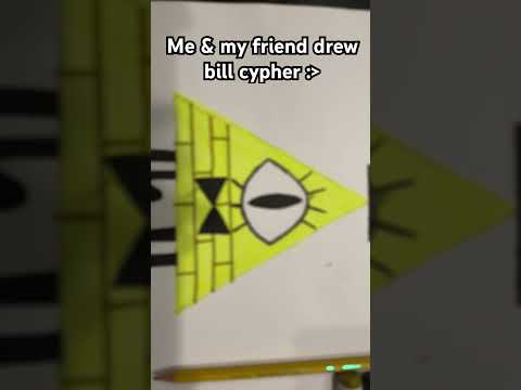 Who’s is better?? #drawing #art #ihaveabadfeelingaboutthis #billcypher #viralshorts #nomorehashtags