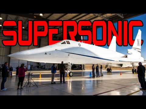 NASA’s Quiet Supersonic XB-1  Has Finally Been Tested!