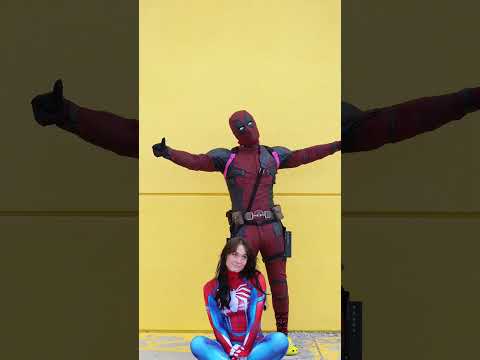 Deadpool Trying to Distract The Bad Guys @Athena_grimes