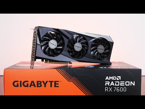 Unboxing - Gigabyte Radeon RX 7600 GAMING OC 8G