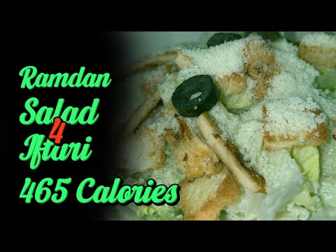Weight loss Salad for Ramadan 🌙🥗 Chicken Mozzarella Lettuce Salad