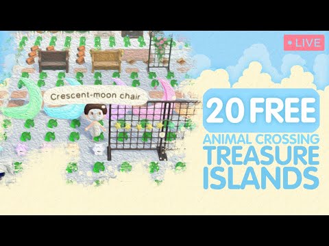 24/7 Animal Crossing FREE Treasure Islands | Includes 2.0 ACNH Items and Villagers