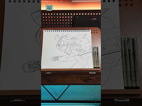 💫 Momo Ayase DANDADAN Speed Drawing 🖋 💫 #art #anime #dandadan #drawing #lineart