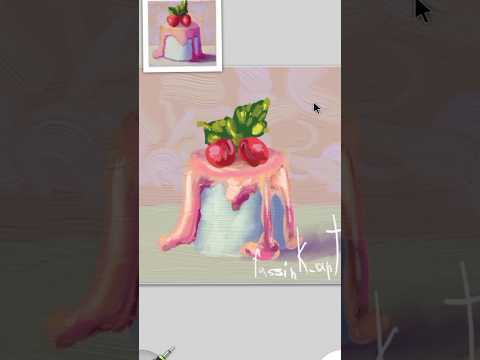 how to draw a cake  #speedpaint #art #artwork #digitalart #drawing #painting #howtodraw #portrait