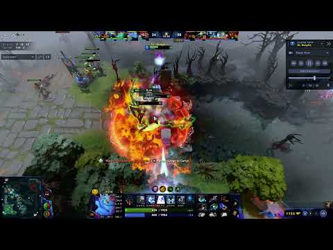 (Dota 2, Puck) Giving the ol' Jefferey Juke.