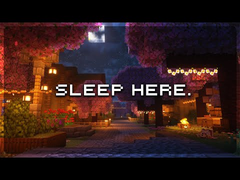 you’re safe, you can fall asleep now... (minecraft music box & ambience)