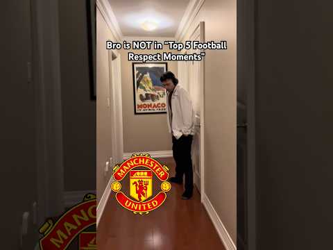 Bro Is NOT In “Top 5 Football Respect Moments”